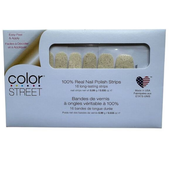 Color Street Nail Polish Strips 16ct Long-Lasting Manicure Undercover - Picture 1 of 2